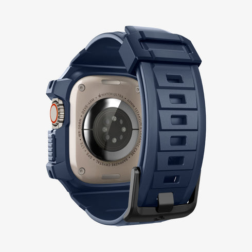 ACS05460 - Apple Watch Series (Apple Watch (49mm)) in matte black showing the front